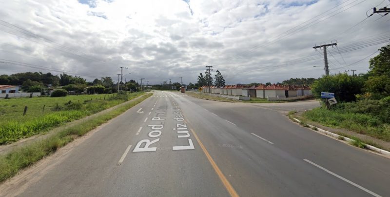Morte pr&oacute;xima a cemit&eacute;rio e casa alvejada: homens armados promovem terror em Passo de Torres – Foto: Google Maps/Reprodu&ccedil;&atilde;o/ND