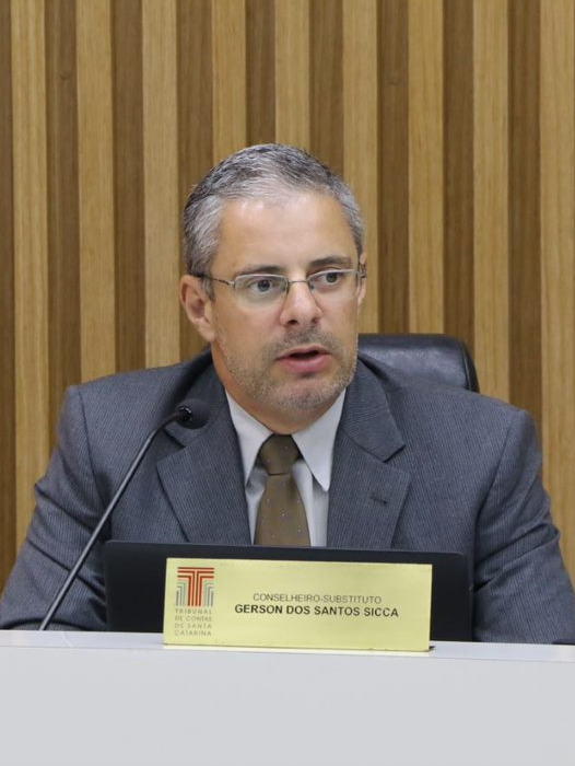 Conselheiro Gerson Sica, do TCE-SC – Foto: TCE-SC