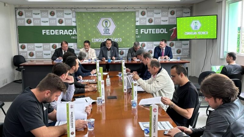 Copa Santa Catarina de 2023 ter&aacute; 10 clubes – Foto: FCF/Divulga&ccedil;&atilde;o/ND
