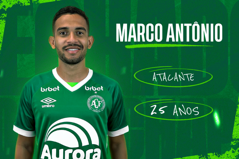 Marco Antônio é o novo reforço da Chapecoense