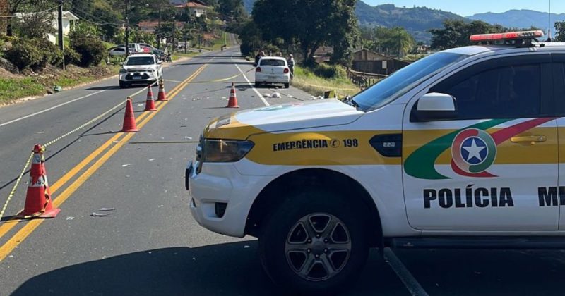 Idoso morre atropelado 