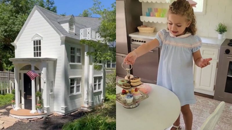 Casinha de bonecas das gringas impressiona nos detalhes 