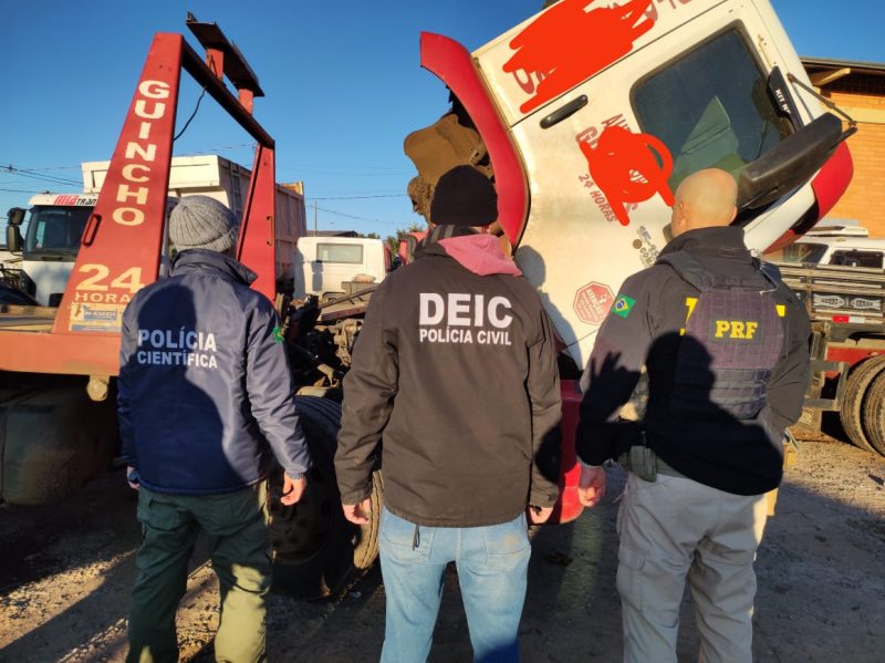 Operação investiga esquema de veículos em Concórdia.