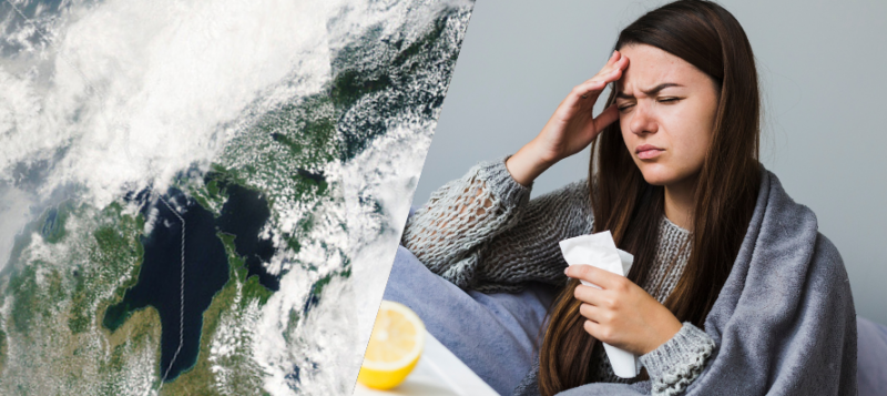 El Ni&ntilde;o trar&aacute; viroses, alerta OMS – Foto: Reprodu&ccedil;&atilde;o/NASA+ Freepik/ND