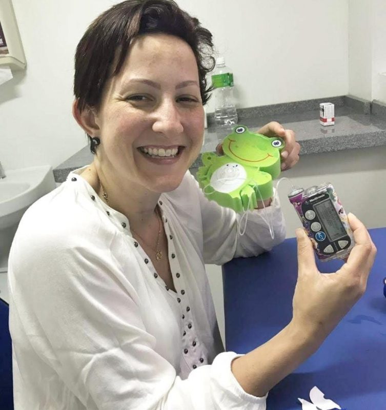 Diabetes não pararam os planos de Priscilla 