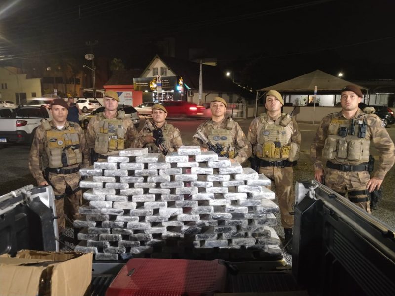 Homem preso levava droga para o Litoral Norte catarinense 