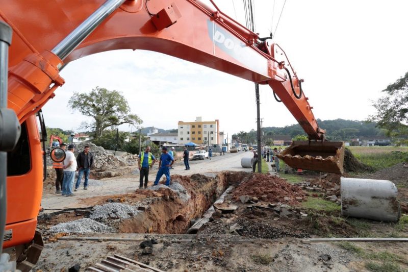 Durante esse período não haverá passagem de trem pela rua Copacabana, em Joinville