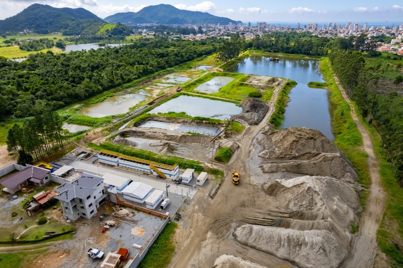 Aumento da cobertura de esgoto tratado em Penha depende de construção de nova ETA na cidadeFoto: Águas de Penha/Divulgação/ND Mais 