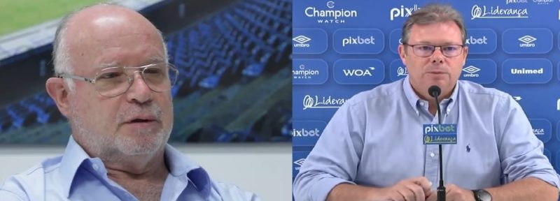 Torcida come&ccedil;a a comparar as gest&otilde;es do Ava&iacute; entre o ex-presidente Battistotti e J&uacute;lio Heerdt – Foto: Ava&iacute; FC/divulga&ccedil;&atilde;o/ND