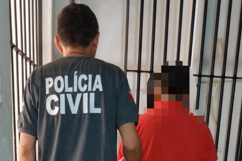 Suspeito foi localizado e preso em munic&iacute;pio do Estado do Par&aacute; – Foto: Pol&iacute;cia Civil/Reprodu&ccedil;&atilde;o/ND