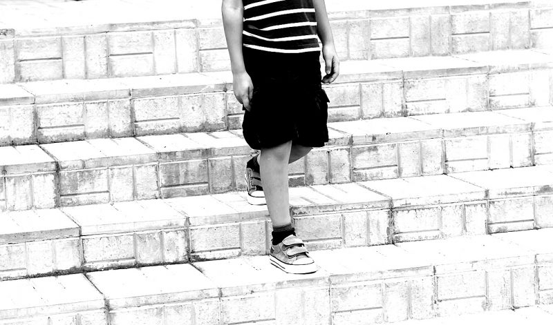 A criança atropelada sobreviveu. 