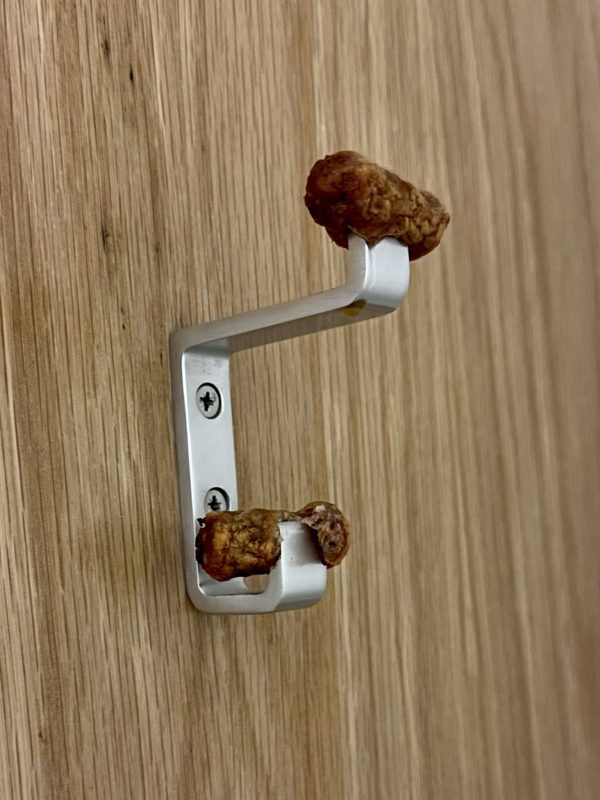 Mulher brincou dizendo que alimento provavelmente seria os famosos brindes de hospedaria – Foto: @Flying_Vixen/Twitter/Divulga&ccedil;&atilde;o/ND