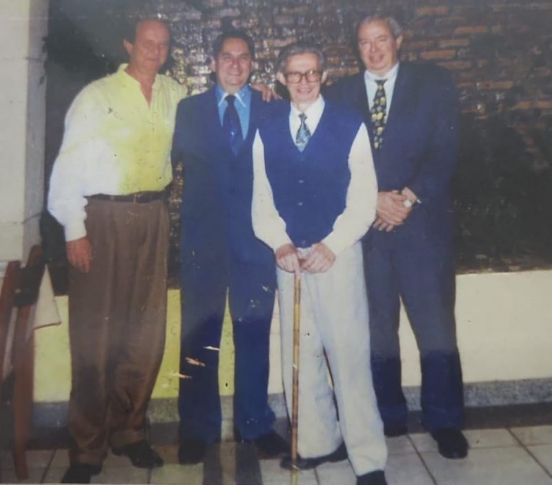 Dr. Gast&atilde;o marcou como advogado criminal em SC – Foto: Arquivo familiar
