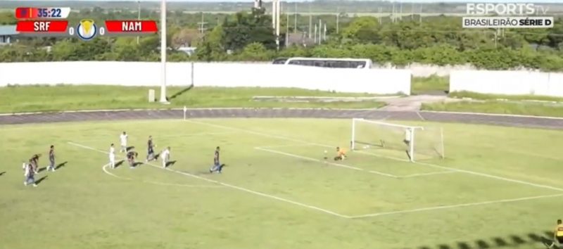 'Morrinho artilheiro' acabou 'matando' o goleirão na Série D