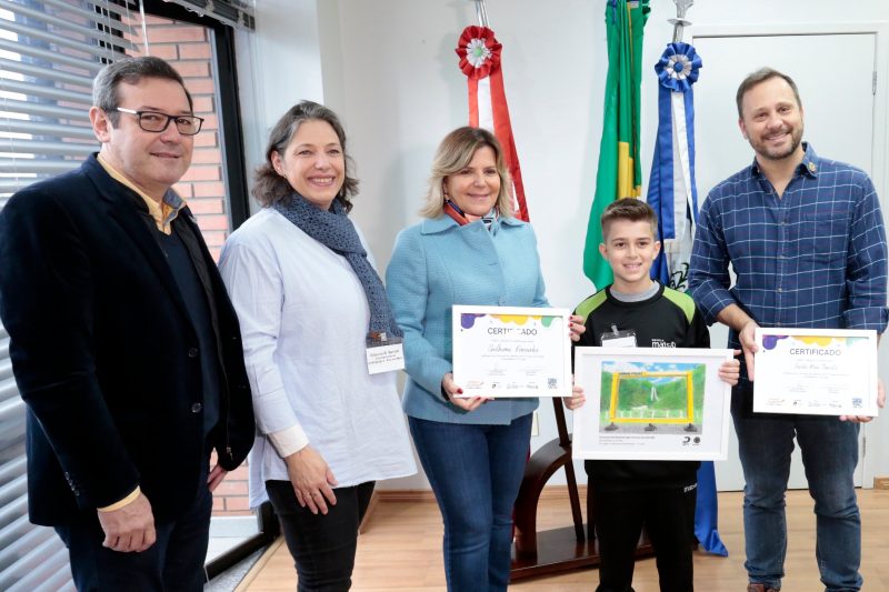 O desenho do estudante Guilherme Fernandes ficou com o 2&ordm; lugar – Foto: Divulga&ccedil;&atilde;o/ND