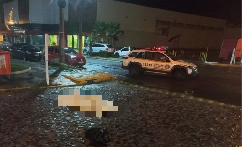 Discuss&atilde;o iniciou enquanto idoso esperava sua pizza ficar pronta – Foto: Brigada Militar/Divulga&ccedil;&atilde;o/ND