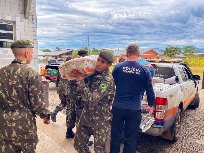 Praia Grande enfrenta situação de emergência após passagem de ciclone 