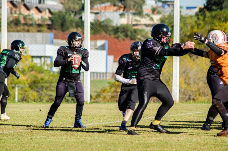 Chapecó recebe amistoso de futebol americano.