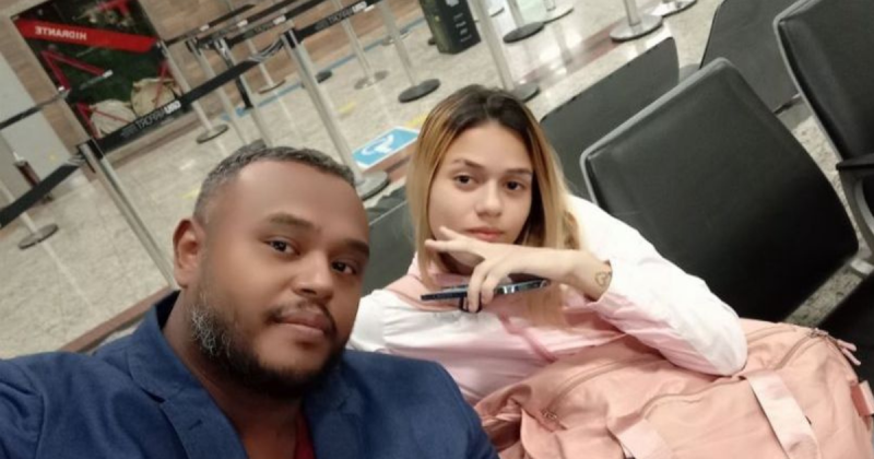 Advogado Davi Lira e Manuela, condenada a 11 anos de pris&atilde;o na Indon&eacute;sia – Foto: Reprodu&ccedil;&atilde;o/ND