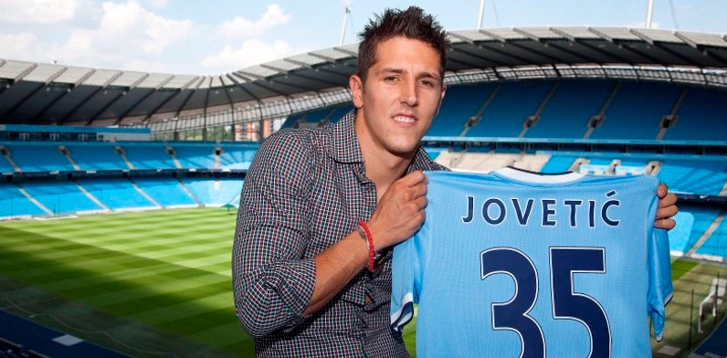Jovetic na chegada ao City sonhava com a final da Champions League – Foto: Divulga&ccedil;&atilde;o