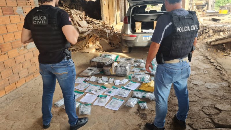 A&ccedil;&atilde;o ocorre ap&oacute;s per&iacute;cia oficial e autoriza&ccedil;&atilde;o judicial – Foto: Pol&iacute;cia Civil/Reprodu&ccedil;&atilde;o/ND