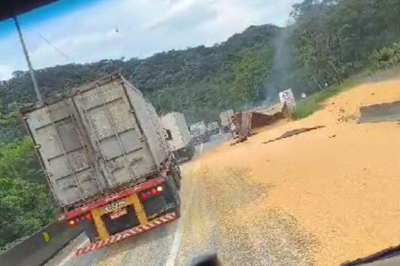 Incidente ocorreu no km 666 da BR-376 – Foto: Internet/Reprodu&ccedil;&atilde;o/ND