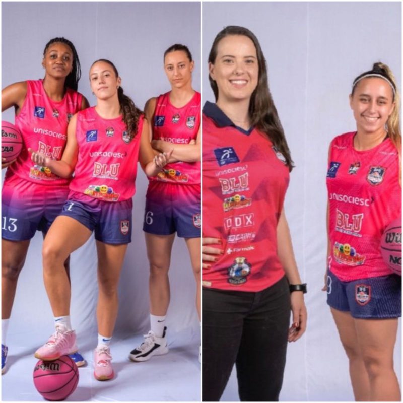 Atletas da equipe de basquete de Blumenau fazem parte do time da Seleção Brasileira