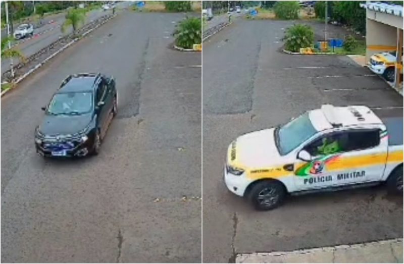 grávida de gêmeos foi socorrida por policiais