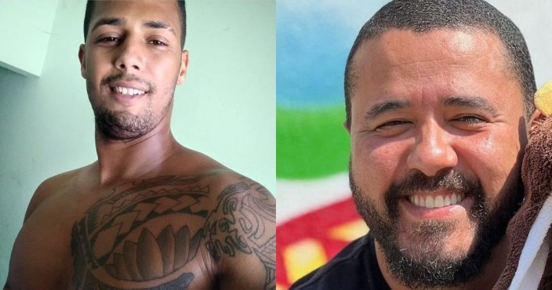 Jeander e Bruno foram denunciados pelo MP-RJ&nbsp; e se tornam r&eacute;us no caso Jeff Machado. – Foto: Montagem/ND