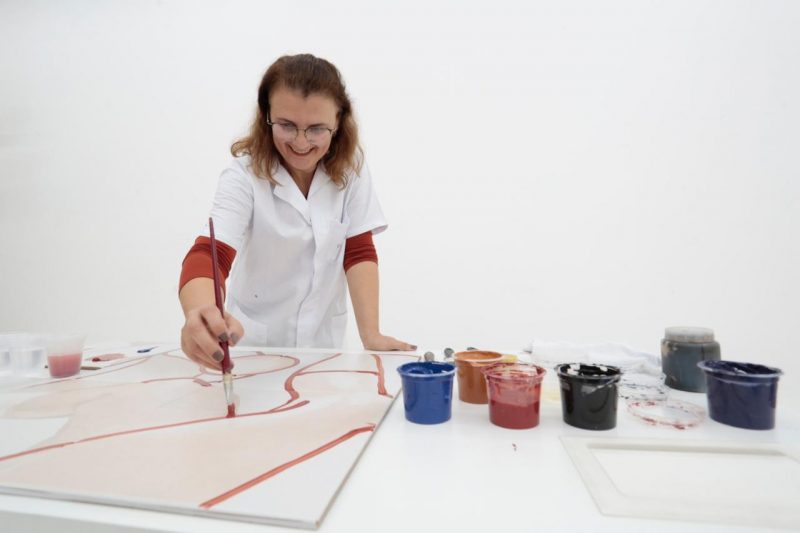 Trabalho para restaura&ccedil;&atilde;o das pe&ccedil;as – Foto: Prefeitura de Joinville/Divulga&ccedil;&atilde;o/ND