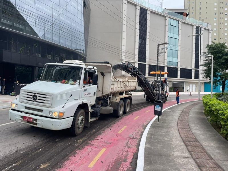 Obras seguem nos pr&oacute;ximos dias – Foto: PMBC/Reprodu&ccedil;&atilde;o/ND