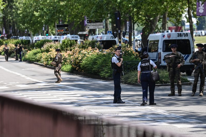 A knife attack wounded six people in a park near Lake Annecy in the French Alps on Thursday.