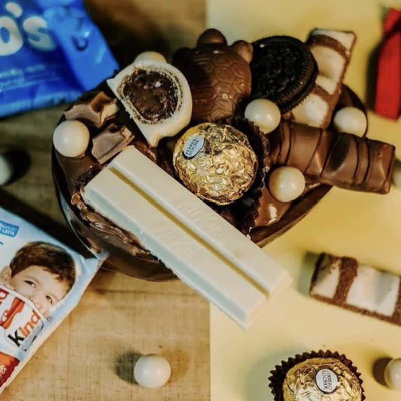 Durante a P&aacute;scoa, Lisa viu seus produtos venderem cada vez mais – Foto: Arquivo Pessoal Lisa Derner/Cedido/ND