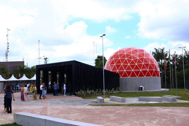 Parque Astron&ocirc;mico Albert Einstein E=mc&sup2; – Foto: Prefeitura de Crici&uacute;ma/Divulga&ccedil;&atilde;o