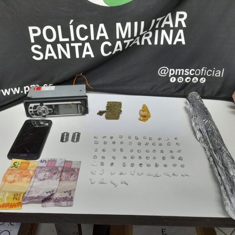 tráfico de drogas foi descoberto