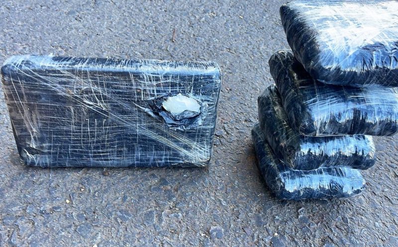 Pol&iacute;cia apreende mais de R$ 200 mil em droga na BR-153, em Conc&oacute;rdia. – Foto: PRF/Reprodu&ccedil;&atilde;o/ND