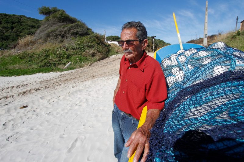 Jos&eacute; Generoso da Silva, 80 anos, perdeu tudo no Ingleses – Foto: Leo Munhoz/ND