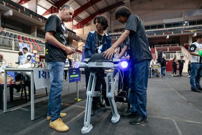 Competi&ccedil;&atilde;o ocorreu neste s&aacute;bado (17) no Centreventos Cau Hansen – Foto: Prefeitura de Joinville/Divulga&ccedil;&atilde;o/ND
