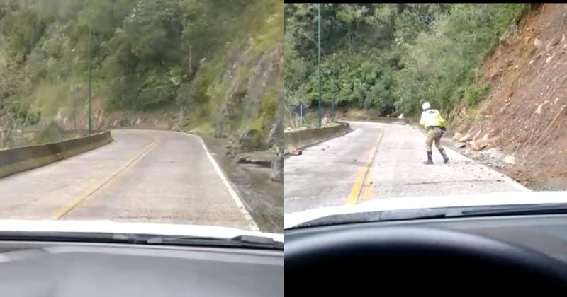 Fortes ventos são registrados na Serra do Rio do Rastro 