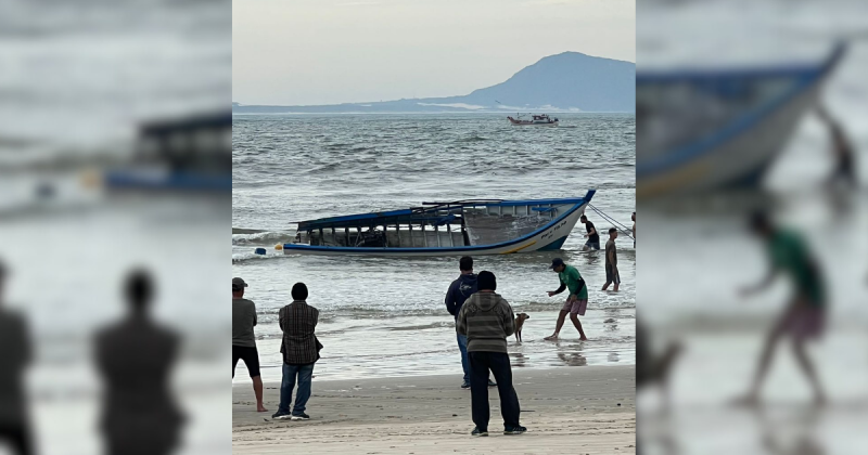Embarca&ccedil;&atilde;o Pai e Filho foi encontrada nesta quinta-feira (22) – Foto: Divulga&ccedil;&atilde;o/ND