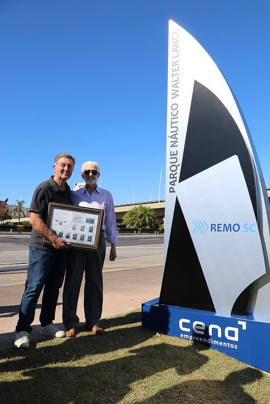 Top&aacute;zio Neto e Odilon Maia Martins – Foto: PMF/Divuga&ccedil;&atilde;o/ND