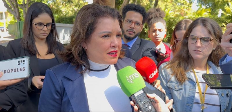 Na sa&iacute;da da reuni&atilde;o, a vice-governadora defendeu a reforma, mas com preocupa&ccedil;&atilde;o com poss&iacute;veis perdas na arrecada&ccedil;&atilde;o. – Foto: Governo de SC/Divulga&ccedil;&atilde;o/ND