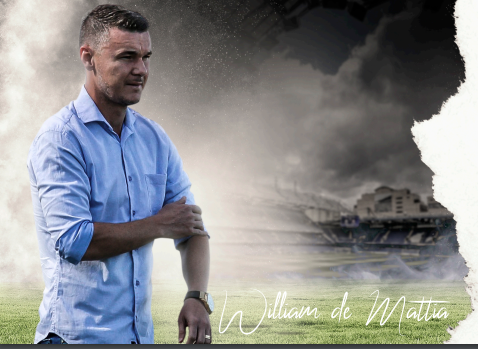 William de Mattia, hoje t&eacute;cnico de futebol, foi revelado pelo Figueirense e relembrou nomes e momentos que viveu com as cores do Alvinegro – Foto: divulga&ccedil;&atilde;o