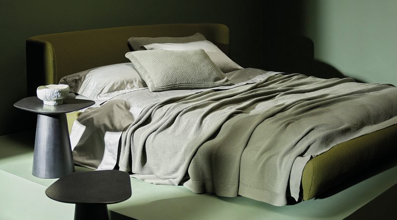 Manta de Tricot Turin em 100% algod&atilde;o – Foto: Arquitetura do Sono/Divulga&ccedil;&atilde;o