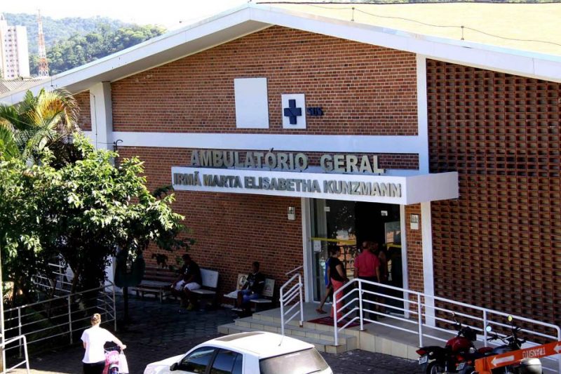 Ambulat&oacute;rio Geral do Garcia registrou filas nesta segunda-feira (12)&nbsp; – Foto: Arquivo/Prefeitura de Blumenau/Divulga&ccedil;&atilde;o/ND