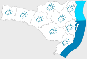 Pode ter neve em Santa Catarina 