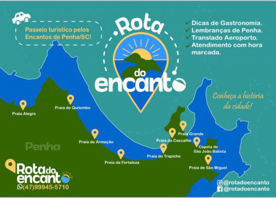 Passeio &eacute; uma das ferramentas para explorar melhor a cidade – Foto: Rota do Encanto/Reprodu&ccedil;&atilde;o/ND