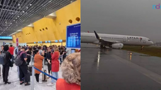 VÍdeo Veja Momento Em Que Avião Que Derrapou Em Florianópolis é