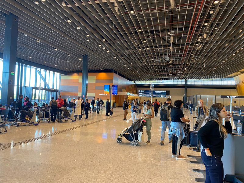 Aeroporto de Florianópolis &#8211; Foto: Mafê Salinet/arquivo/ND