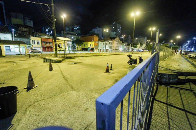 &Aacute;rea ser&aacute; fechada com tapumes neste s&aacute;bado (29) – Foto: Leo Munhoz/ND